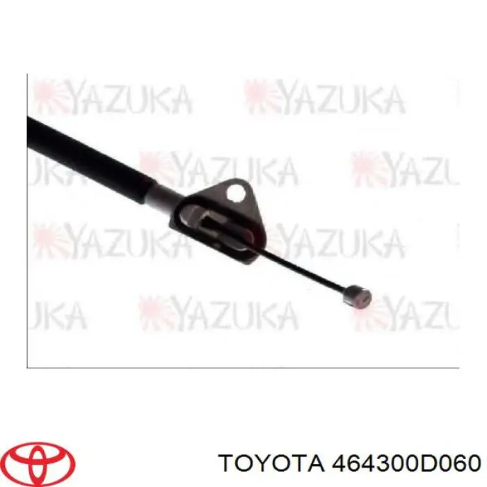 464300D060 Toyota cable de freno de mano trasero izquierdo