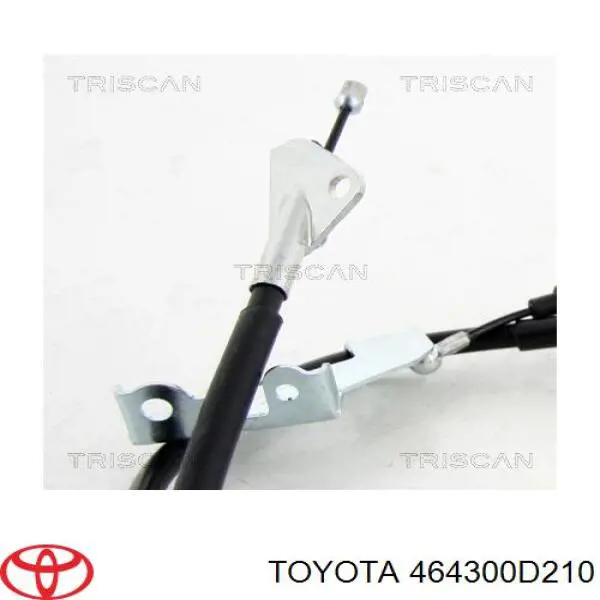 464300D210 Toyota cable de freno de mano trasero izquierdo