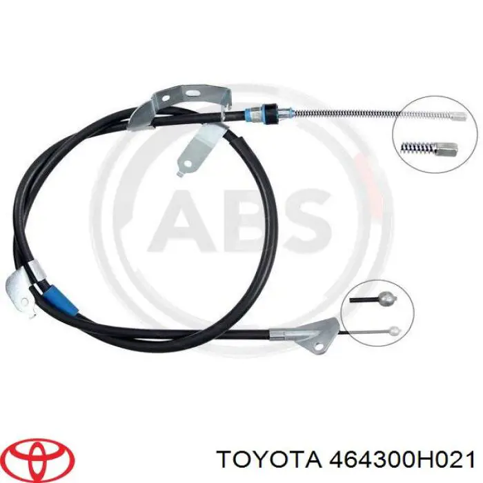 Comprar K15010 ABS Cable de freno de mano trasero izquierdo