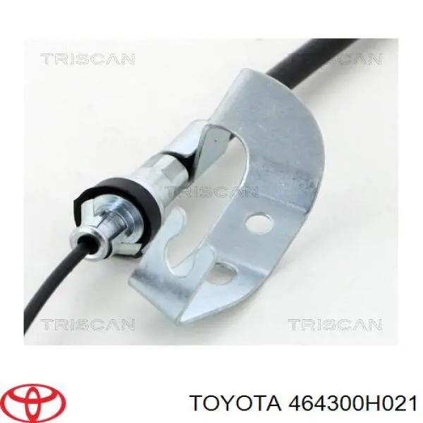 K15010 ABS Cable de freno de mano trasero izquierdo