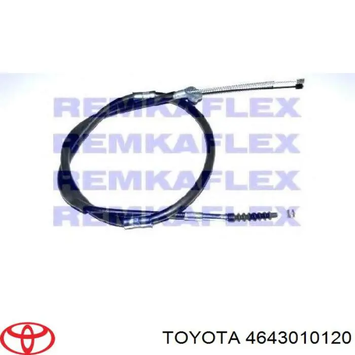 Cable de freno de mano trasero izquierdo para Toyota Starlet (P8)