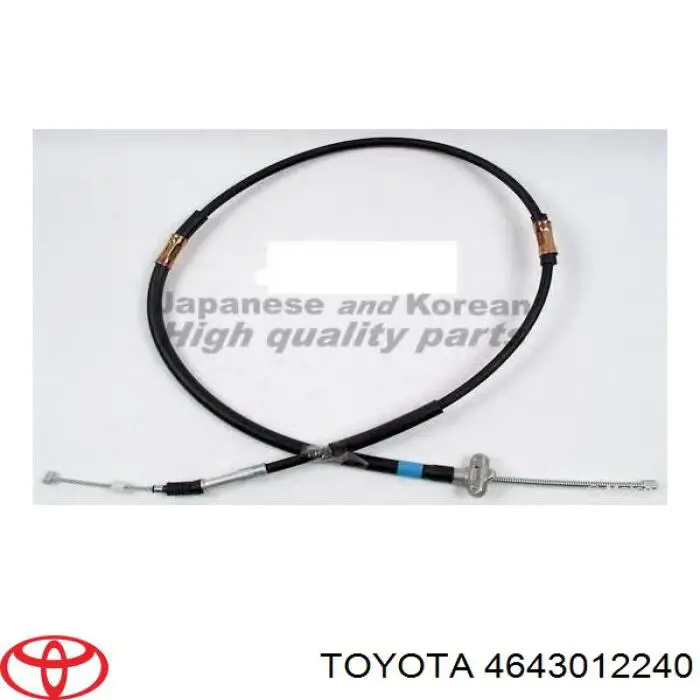 Comprar 4643012240 Toyota Cable de freno de mano trasero izquierdo