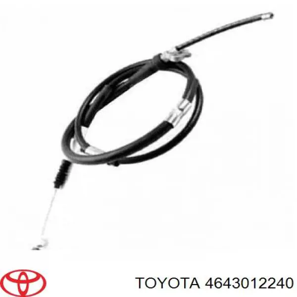 Cable de freno de mano trasero izquierdo para Toyota Corolla (E9)