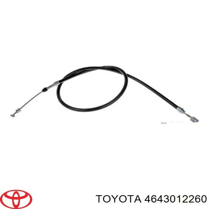 4643012260 Toyota cable de freno de mano trasero izquierdo