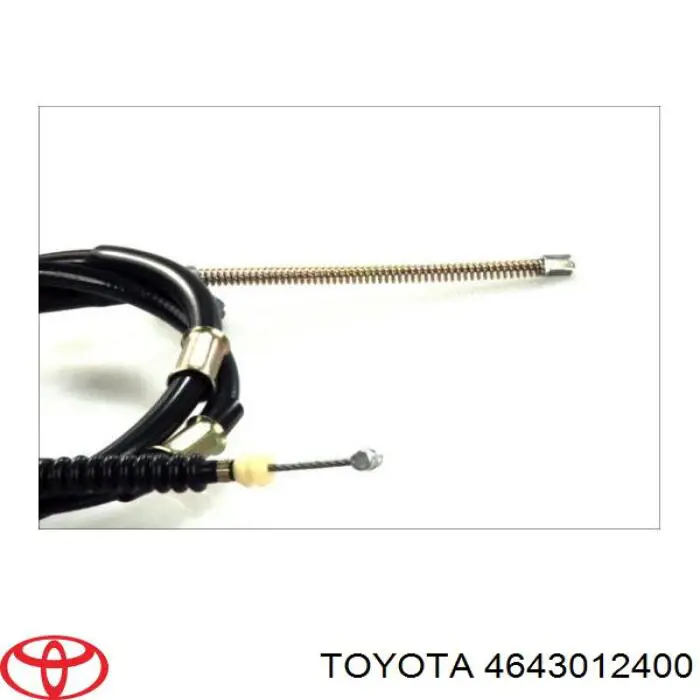 4643012400 Toyota cable de freno de mano trasero izquierdo