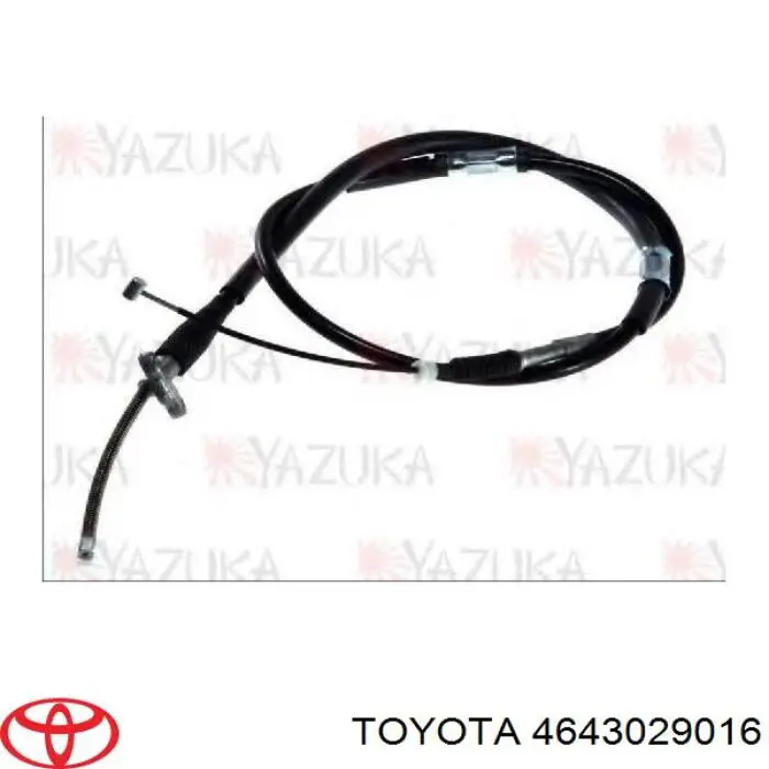 4642039019 Toyota cable de freno de mano trasero derecho/izquierdo
