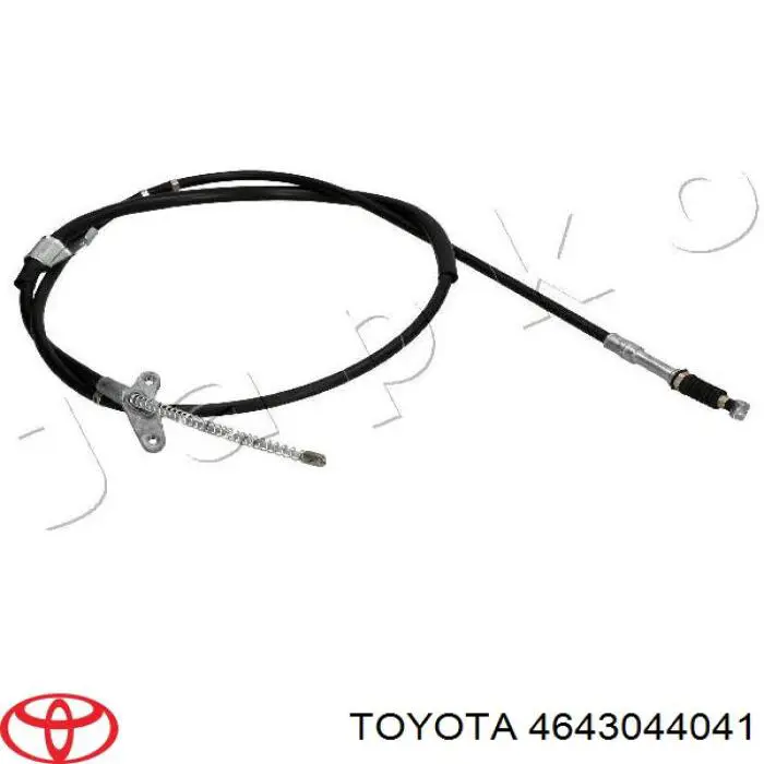 4643044041 Toyota cable de freno de mano trasero izquierdo