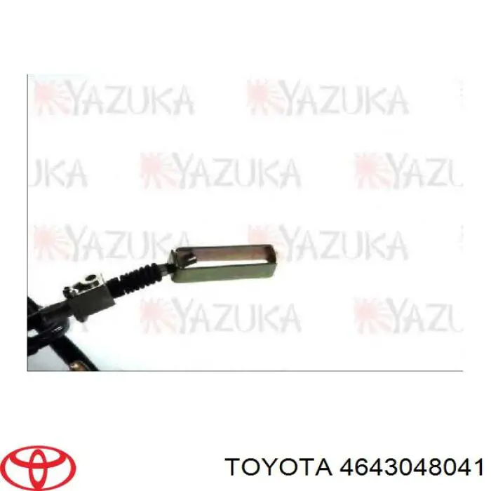 4643048041 Toyota cable de freno de mano trasero izquierdo