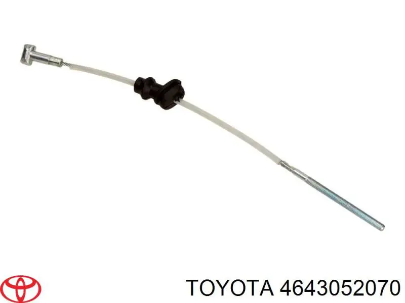 4643052070 Toyota cable de freno de mano trasero izquierdo