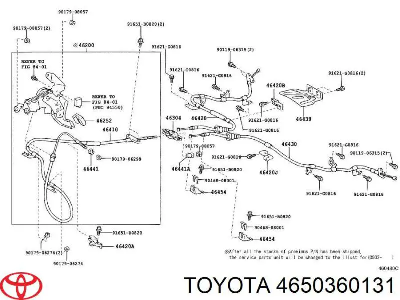 4650360131 Toyota chapa protectora contra salpicaduras, disco de freno trasero derecho