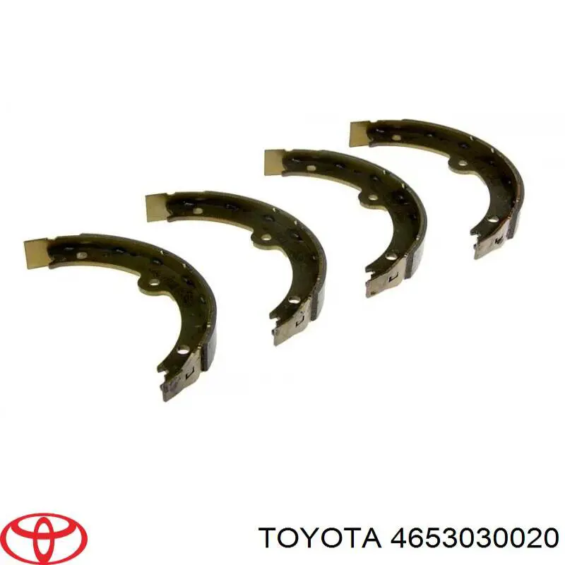 Zapatas de freno de mano 4653030020 Toyota