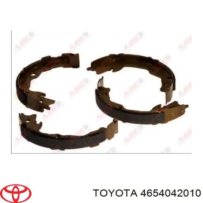 Comprar 4654042010 Toyota Juego de zapatas de frenos, freno de estacionamiento