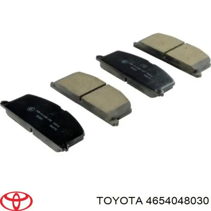 4659048030 Toyota juego de zapatas de frenos, freno de estacionamiento