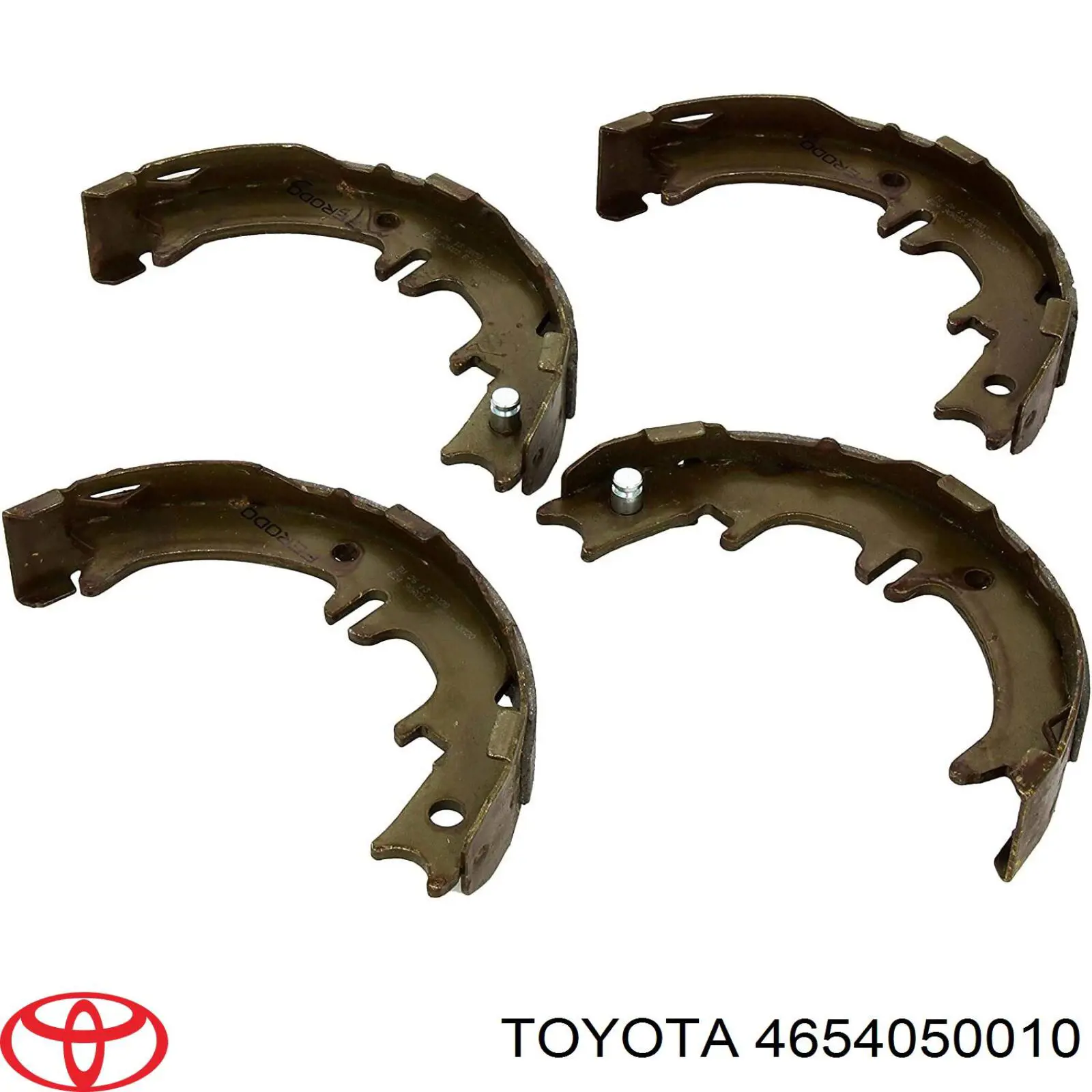 Zapatas de freno de mano 4654050010 Toyota