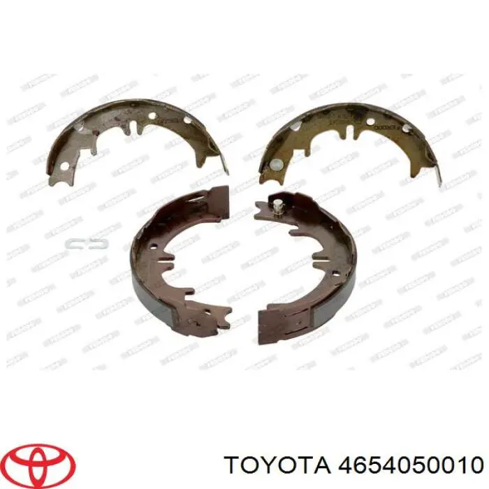 Comprar 4654050010 Toyota Juego de zapatas de frenos, freno de estacionamiento