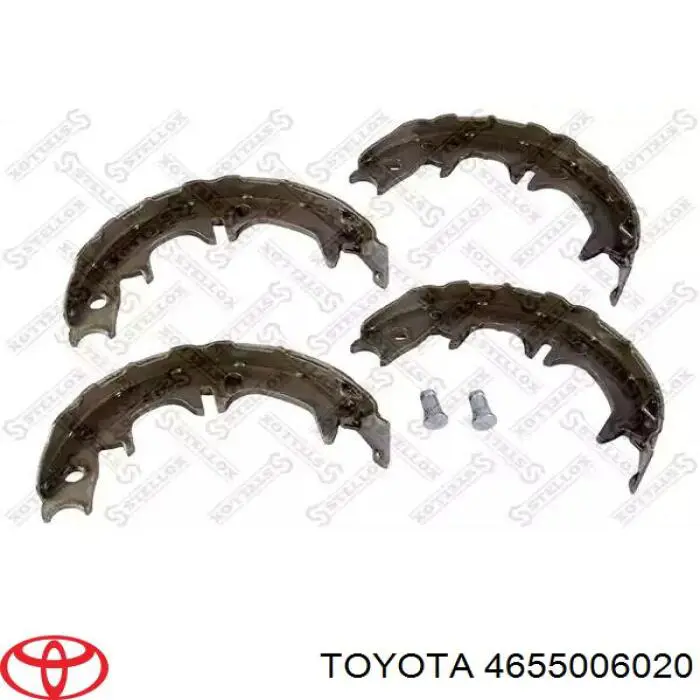 Zapatas de freno de mano para Toyota Avalon (GSX30)