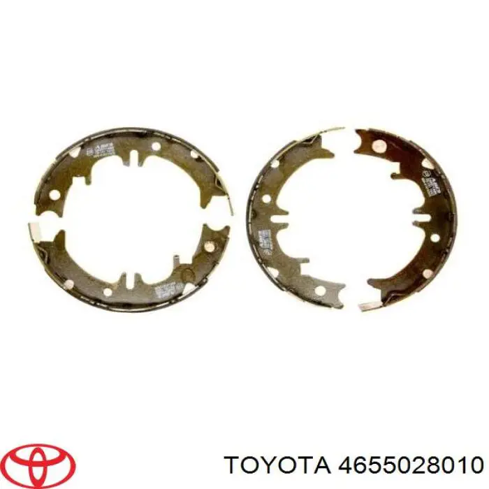 Comprar 4655044010 Toyota Juego de zapatas de frenos, freno de estacionamiento
