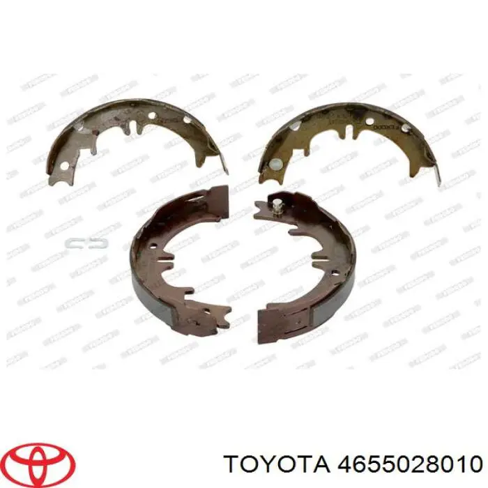 Zapatas de freno de mano para Toyota RAV4 (XA)