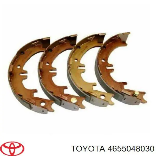 4655048030 Toyota zapatas de freno de mano