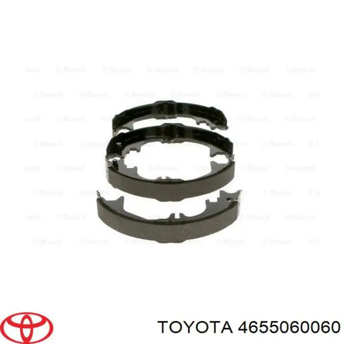 Zapatas de freno de mano 4655060060 Toyota