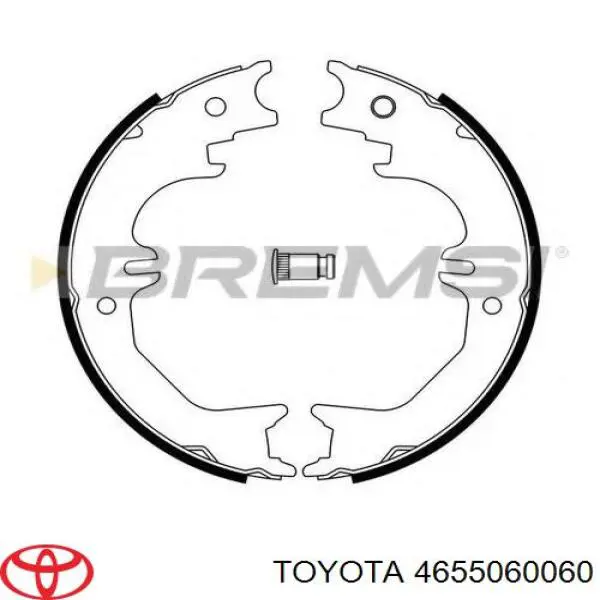 Comprar 4655060060 Toyota Juego de zapatas de frenos, freno de estacionamiento
