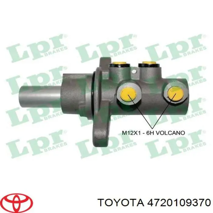 Cilindro maestro de frenos Toyota 4720109370 precio, desde 72,99 EUR