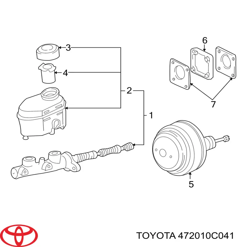 472010C041 Toyota