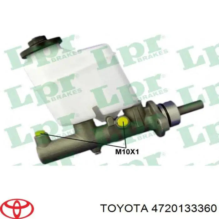 Cilindro principal de freno Toyota Camry (V30)