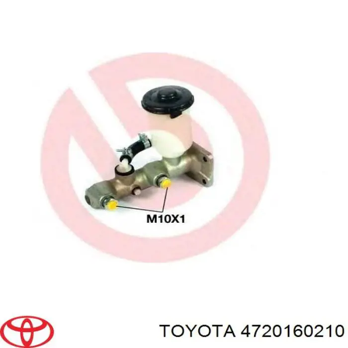 4720160210 Toyota cilindro principal de freno