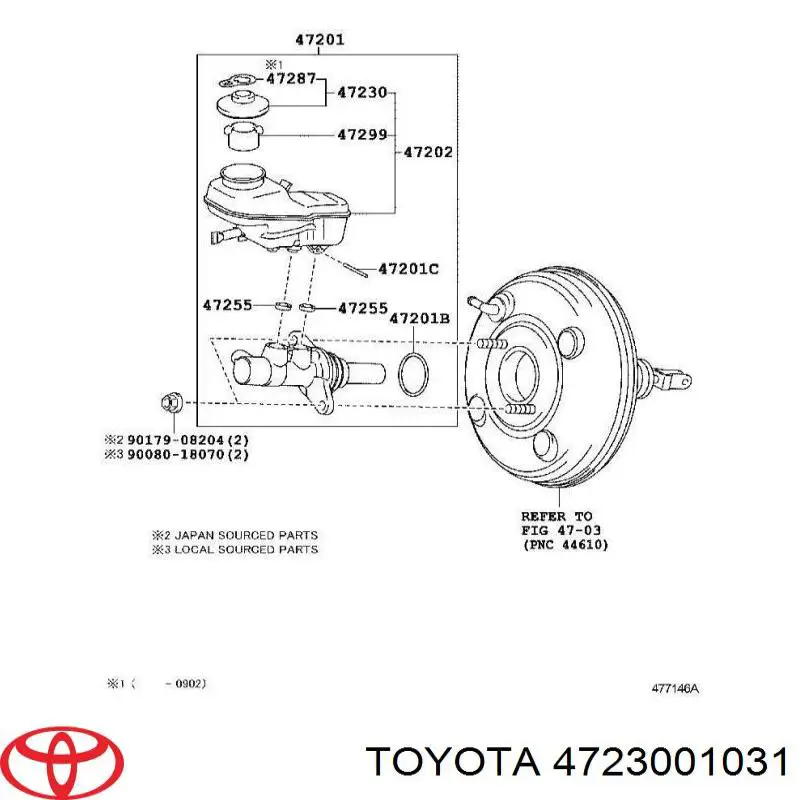 4723001031 Toyota