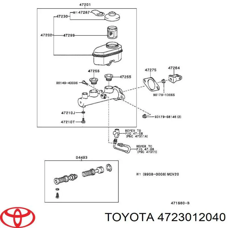 4723012040 Toyota