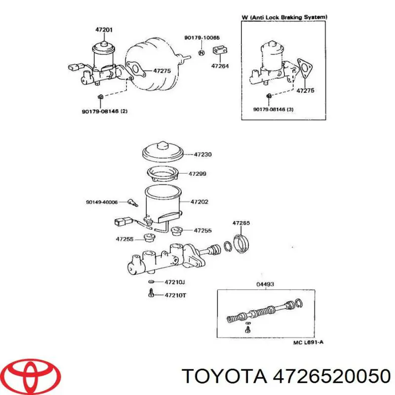 Comprar 4726520050 Toyota 
