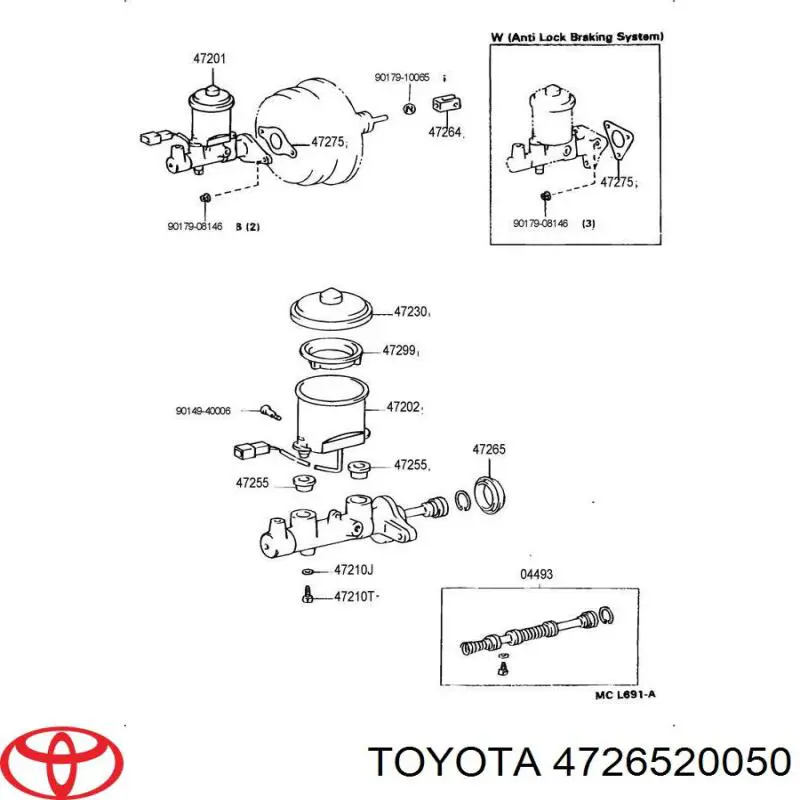 4726520050 Toyota