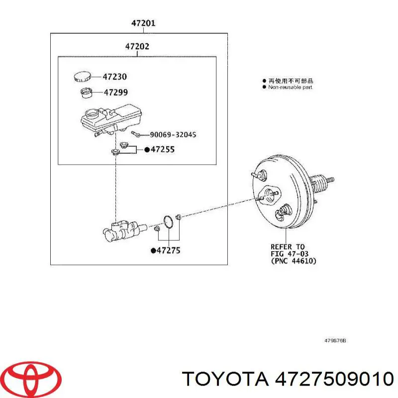  Toyota 4727509010 precio, desde 3,11 EUR