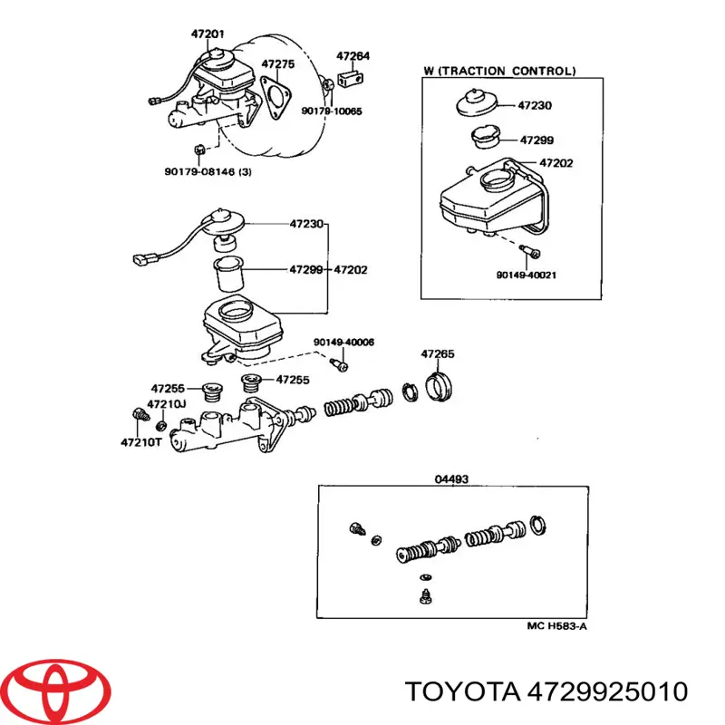 Comprar 4729925010 Toyota 
