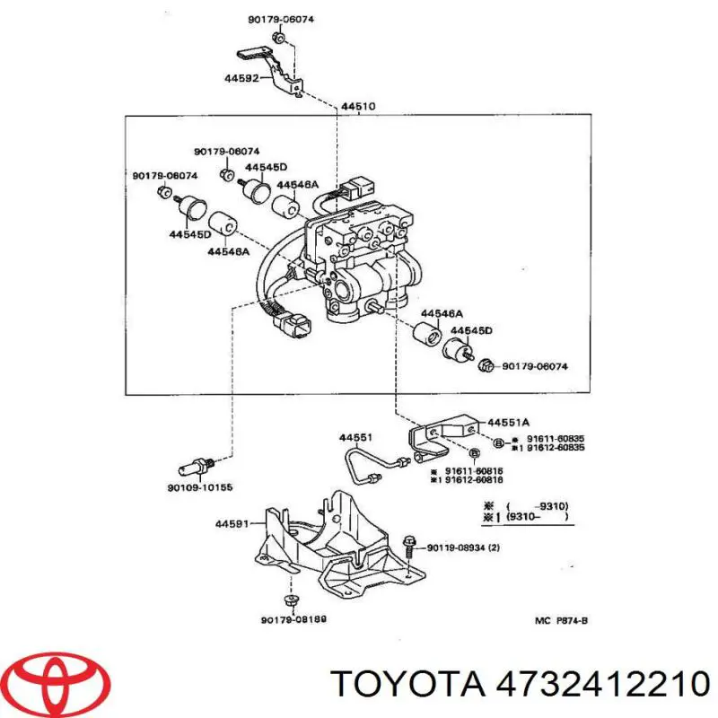 4732412210 Toyota