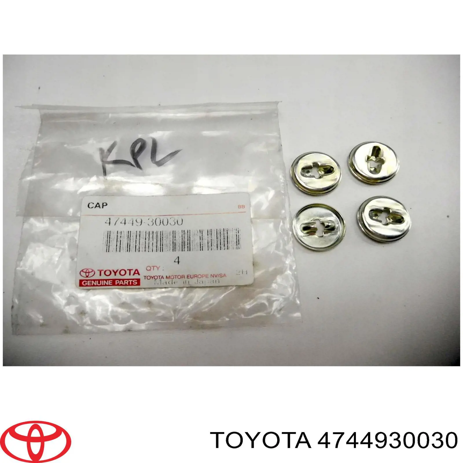Juego de reparación del freno de estacionamiento Toyota Camry VI sedán (V40) (2006 - 2014) precio, desde 3,09 EUR