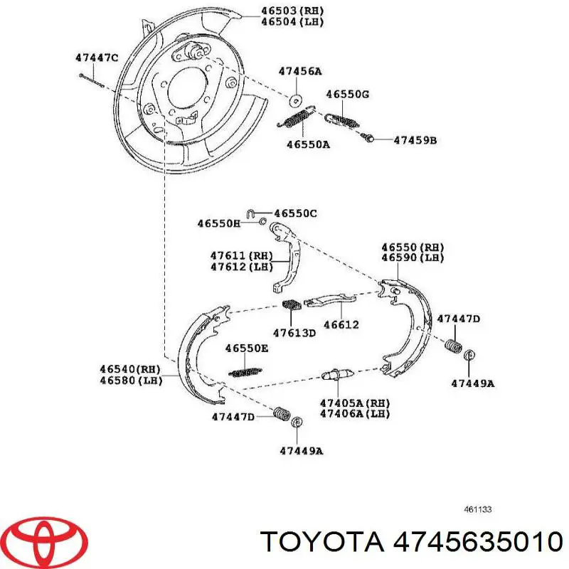 Comprar 4745635010 Toyota 