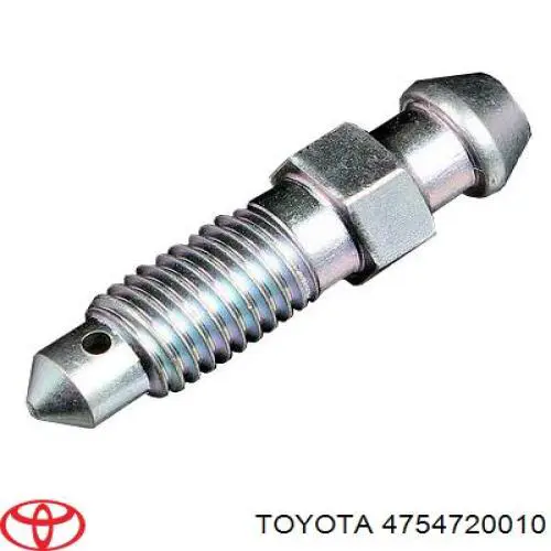 Válvula de purga de la pinza de freno trasera Toyota 4754720010 precio, desde 4,40 EUR