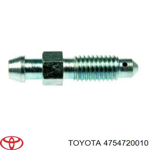 Tornillo/Valvula purga de aire, Pinza de freno Trasero para Toyota Corolla (E10)