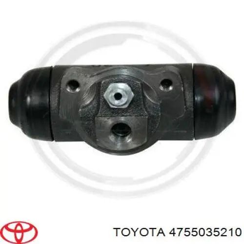 4755035210 Toyota cilindro de freno de rueda delantero