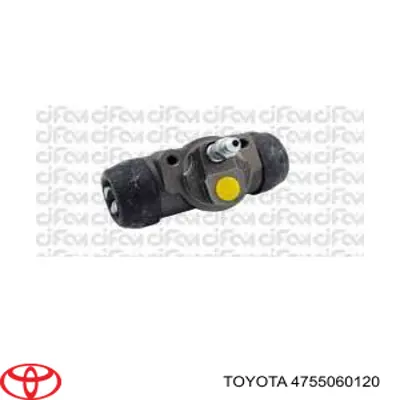 4755060120 Toyota cilindro de freno de rueda trasero