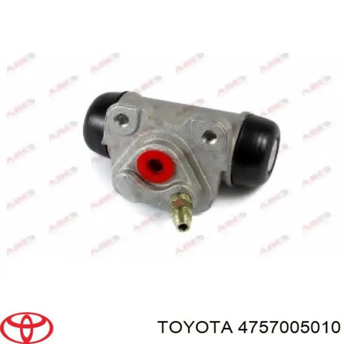 4757005010 Toyota cilindro de freno de rueda trasero