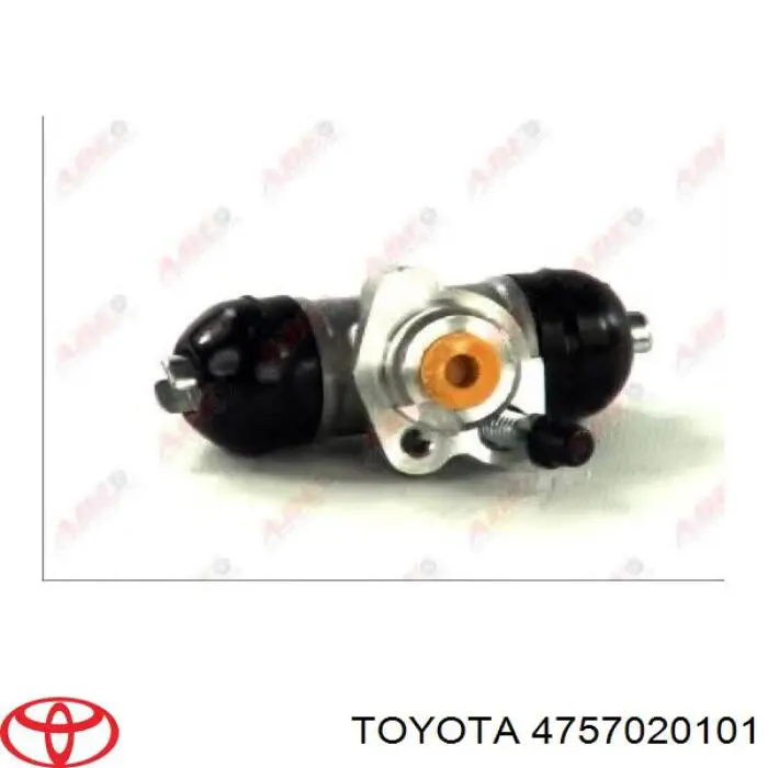 4757020101 Toyota cilindro de freno de rueda trasero