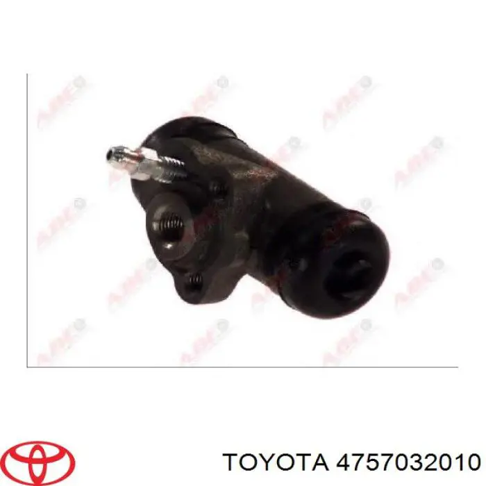4757032010 Toyota cilindro de freno de rueda trasero