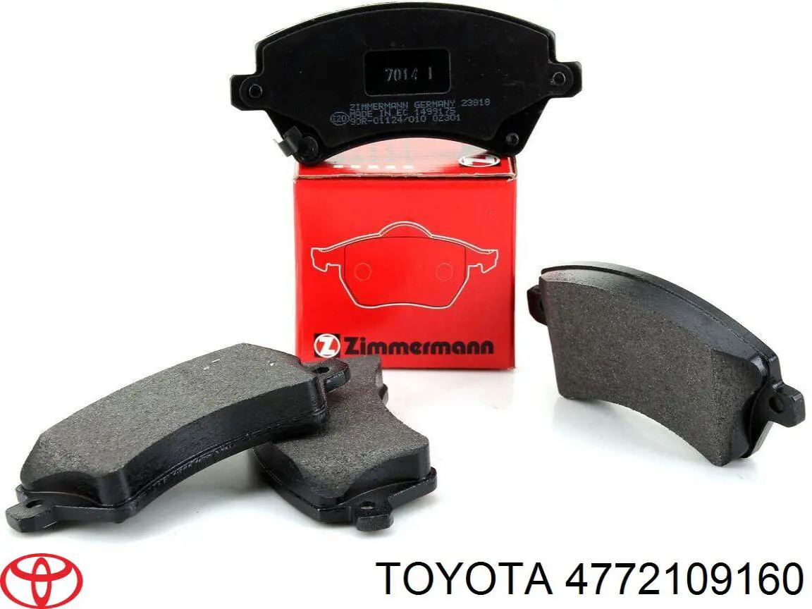 Soporte de la pinza de freno delantera 4772109160 Toyota