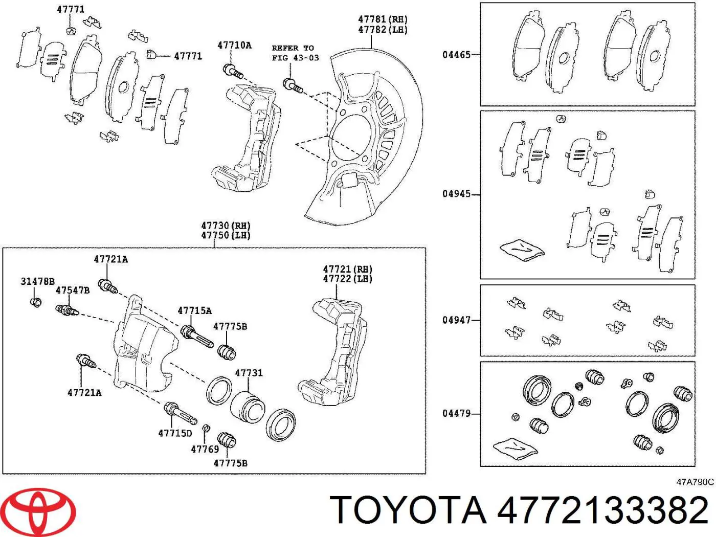 4772133382 Toyota