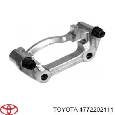 4772202111 Toyota soporte, pinza de freno trasera