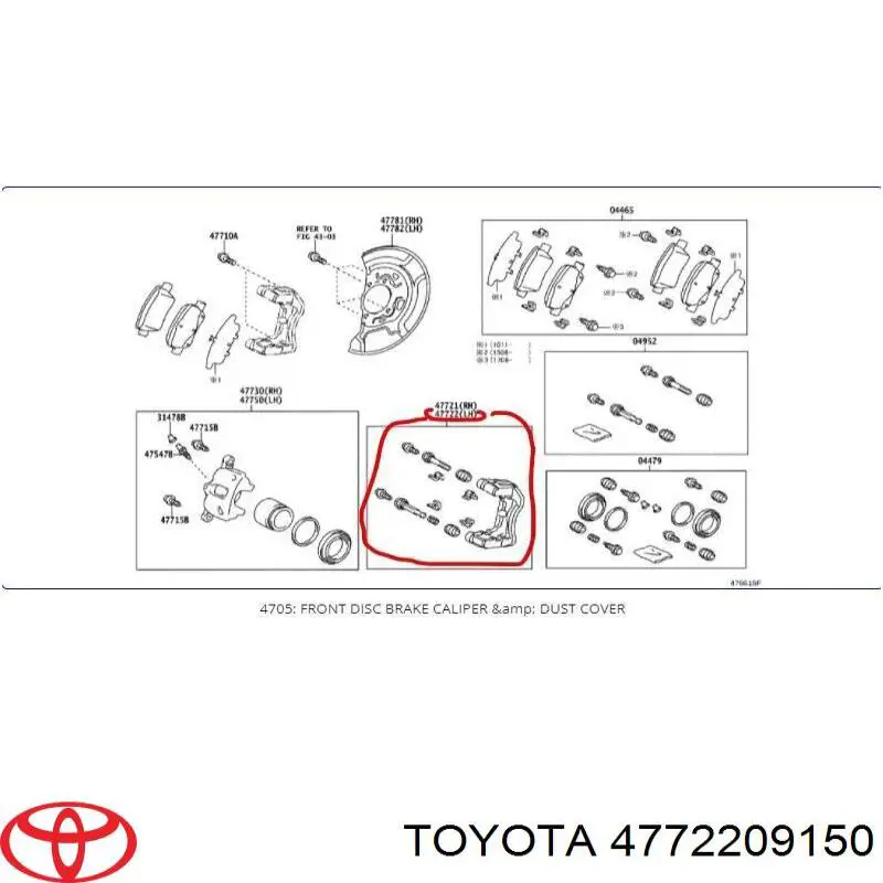 Comprar 4772209150 Toyota 