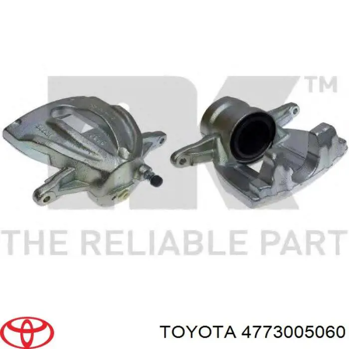Pinza de freno delantera derecha Toyota 4773005060 precio, desde 49,37 EUR